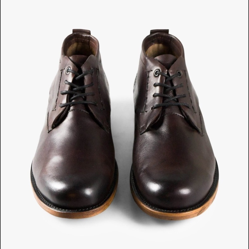 Seal of the Sutro Lee Dark Brown Chukka Boots Size 7.5